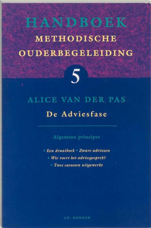 Handboek methodische ouderbegeleiding / 5 de adviesfase /, Boeken, Overige Boeken, Zo goed als nieuw, Verzenden