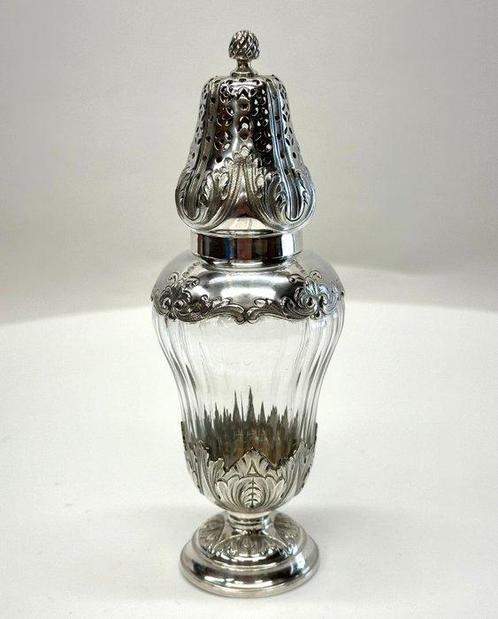 Antiek 19e eeuw strooier - L. Lapar - Suikerstrooier - .950, Antiek en Kunst, Antiek | Goud en Zilver