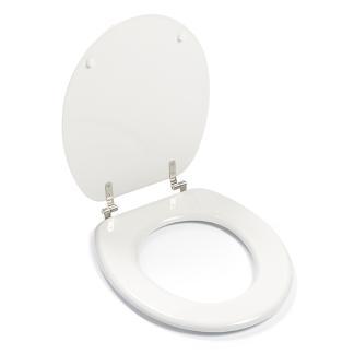 Wc-bril | Bathroom Solutions (18 inch, MDF, Wit), Doe-het-zelf en Verbouw, Sanitair, Nieuw, Verzenden