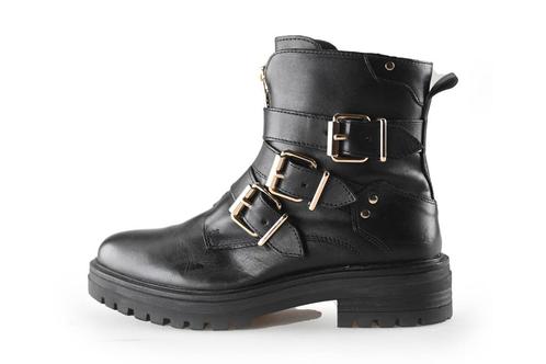 Nelson Biker boots in maat 39 Zwart | 10% extra korting, Kleding | Dames, Schoenen, Zwart, Zo goed als nieuw, Overige typen, Verzenden
