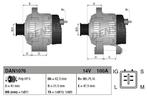 Dynamo / Alternator TOYOTA COROLLA (1.4 D,1.4 D-4D,1.4 D4-D), Ophalen of Verzenden, Nieuw