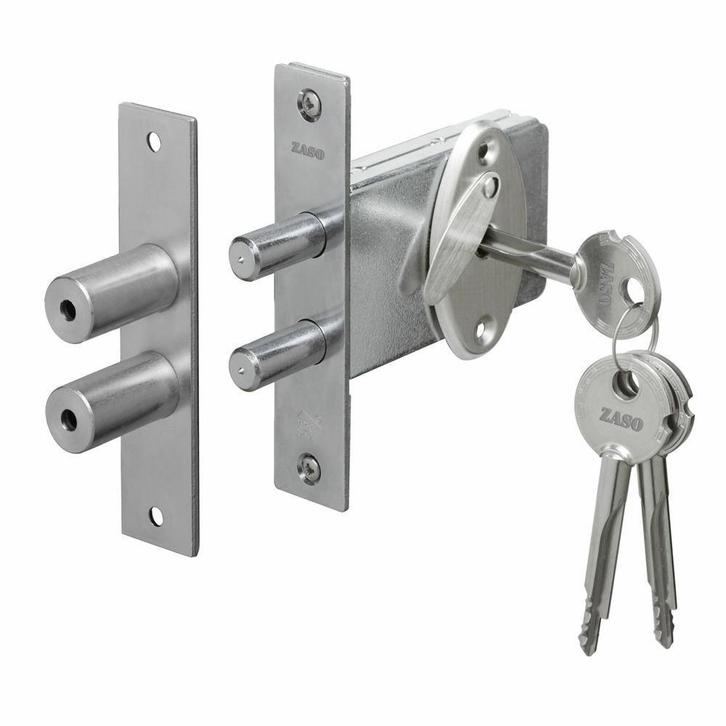 Veiligheids pensloten Zaso SKG2  bijzetslot, Doe-het-zelf en Verbouw, Hang- en Sluitwerk, Slot, Nieuw, IJzer, Ophalen of Verzenden