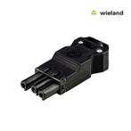 Wieland GST18/3P Female losse stekker Schroef, Ophalen of Verzenden, Nieuw, Kabel of Snoer