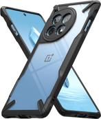 Ringke OnePlus 12R Hoesje Fusion-X Zwart, Verzenden, Nieuw, Hoesje of Tasje