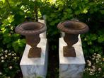 Jardinière (2) - Gietijzer - Antieke gietijzeren, Antiek en Kunst