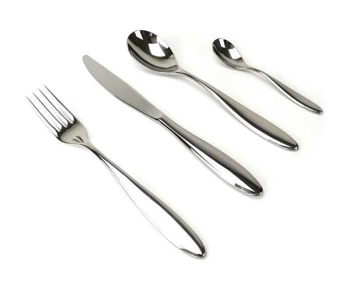 Alessi - Stefano Giovannoni - Bestekset (48) - Mamma - 18/10, Antiek en Kunst, Antiek | Meubels | Stoelen en Banken