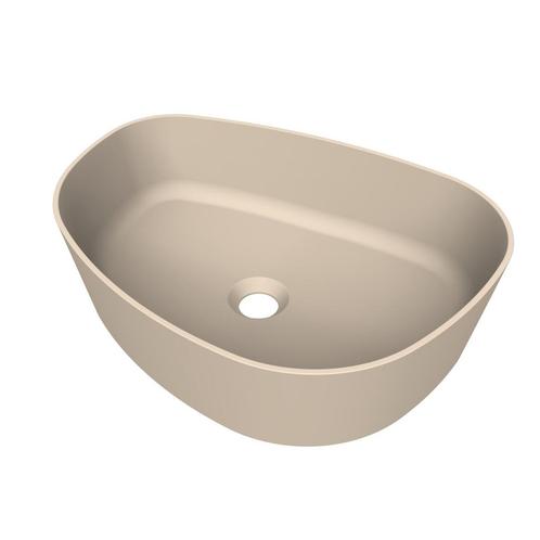 Arcqua Rocker Opbouw Waskom Organisch R 50x37 Mat Zand, Doe-het-zelf en Verbouw, Sanitair, Overige typen, Nieuw, Ophalen of Verzenden