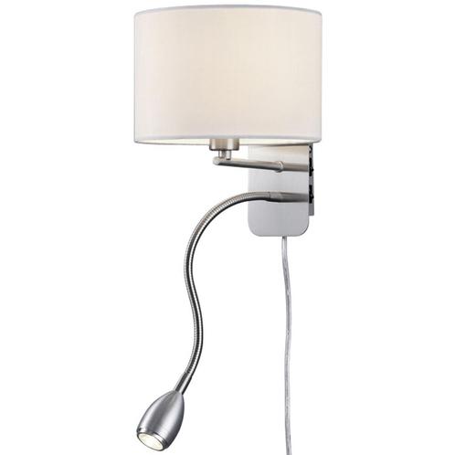 LED Wandlamp - Trion Hotia - E14 Fitting - 3W - Warm Wit, Huis en Inrichting, Lampen | Wandlampen, Nieuw, Metaal, Ophalen of Verzenden