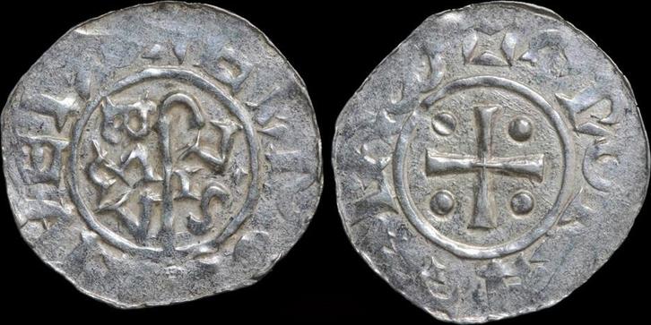 1040-1054ad Netherlands Groningen Bernoldus Ar denar zilver, Postzegels en Munten, Munten | Europa | Niet-Euromunten, Verzenden