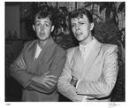 David Hogan - Paul McCartney and David Bowie 1985 Backstage