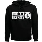 Public Enemy Crosshairs Logo Sleeve Print Hoodie Trui -