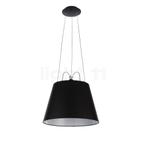 Artemide Tolomeo Mega Sospensione, frame zwart/lampenkap zwa, Huis en Inrichting, Lampen | Hanglampen, Verzenden, Nieuw
