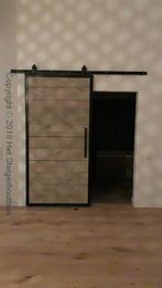 Industriele schuifdeur Lux - 120 x 220 cm - Meerdere, Doe-het-zelf en Verbouw, Deuren en Horren, Ophalen of Verzenden, Nieuw