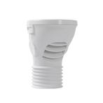 NICOLL PVC binnenhuisbeluchter 100-110 wit (RAL9010), Doe-het-zelf en Verbouw, Buizen en Afvoer, Ophalen of Verzenden, Nieuw