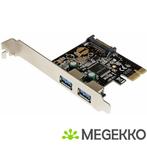 StarTech.com 2 poort USB 3.0 PCI Express controller kaart, Nieuw, Startech, Verzenden