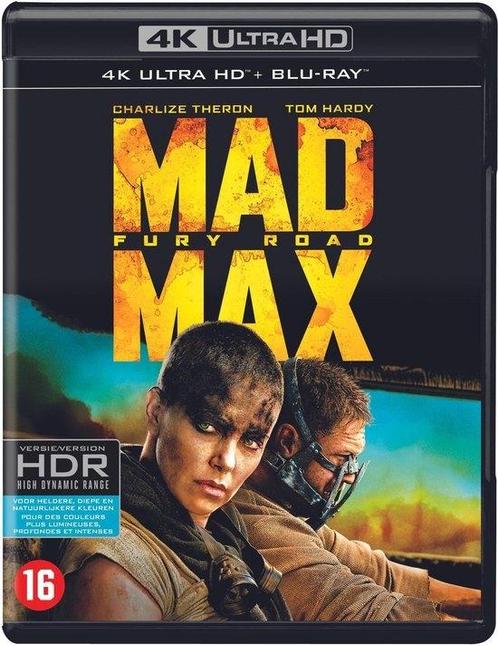 Mad Max: Fury Road (4K Ultra HD Blu-ray) - Blu-ray, Cd's en Dvd's, Blu-ray, Verzenden