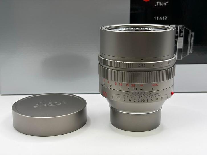 Leica Noctilux 0.95/50mm ASPH. 11612 Edition Titan, Audio, Tv en Foto, Fotografie | Lenzen en Objectieven, Verzenden