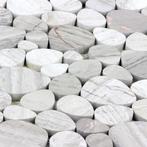 Mozaïektegel Pebble Grijs Natuursteen 30x30 cm, Nieuw, Overige materialen, Overige typen, 20 tot 40 cm