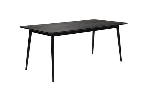 Eettafel - Pleun - 180x90 cm - Zwart - House of Rebels, Huis en Inrichting, Tafels | Eettafels, Nieuw, Verzenden