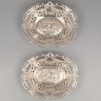J.L. Hultman - Bonbon mand (2) - .800 zilver, Antiek en Kunst, Antiek | Goud en Zilver