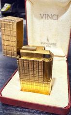 Flaminaire - Vinci - Zakaansteker - Verguld, Verzamelen, Rookartikelen, Aanstekers en Luciferdoosjes, Nieuw