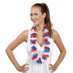 Hollandse kleuren hawaii bloemen krans slinger - Hawaiikra.., Verzenden, Nieuw