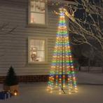 vidaXL Kegelkerstboom 310 LEDs 100x300 cm meerkleurig, Diversen, Kerst, Nieuw, Verzenden