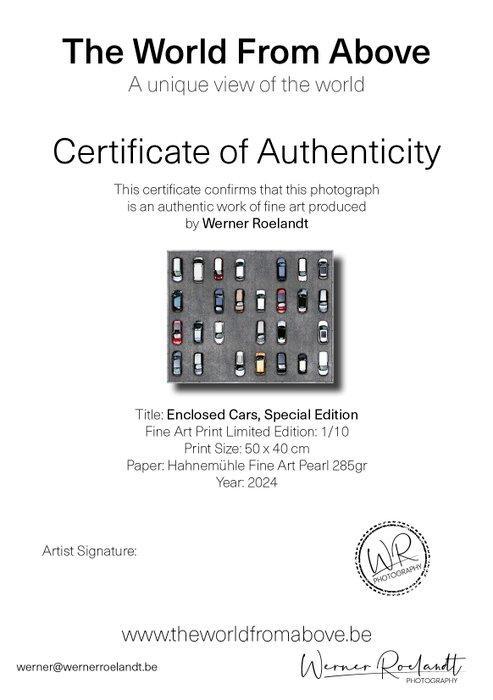 Werner Roelandt - Enclosed Cars - Special Edition, Antiek en Kunst, Kunst | Designobjecten