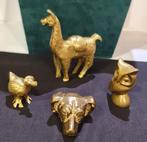 Beeldje, Sans prix de réserve - 9 cm - Verguld brons - 1960