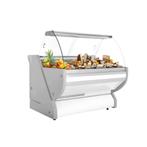 GGM Gastro | Koeltoonbank - 1300mm - met verlichting - Wit |, Verzenden, Nieuw in verpakking, Hotelinrichting
