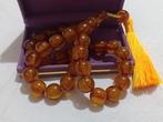 Rozenkrans - Amber - 1970-1980 - Zeldzame gebedskralen, Nieuw