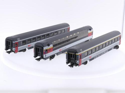 Schaal H0 Märklin 43671 Set EuroCity-snelrijtuigen van de.., Hobby en Vrije tijd, Modeltreinen | H0, Wisselstroom, Analoog, Gebruikt