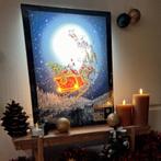 Kerst LED Canvas Prints - Schilderij met verlichting, Huis en Inrichting, Verzenden, Nieuw