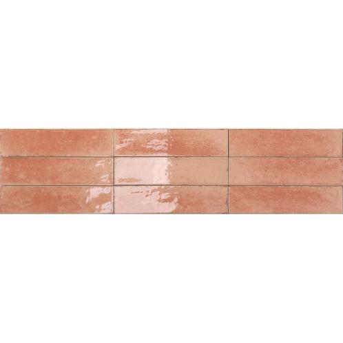 Wandtegel Dune Agadir 7x28 cm Amaranto (Prijs per M2), Doe-het-zelf en Verbouw, Sanitair, Ophalen of Verzenden