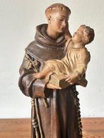 sculptuur, Heilige Antonius van Padua - 52 cm - Gips - 1920, Antiek en Kunst