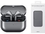 Samsung Galaxy Buds3 Pro + Draadloze oplader - Grijs, Verzenden, Zo goed als nieuw