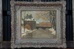 Willem Witjens (1884–1962) - Burcht in de Sneeuw (NO, Antiek en Kunst