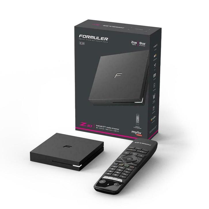 Formuler Z10 IPTV Set Top Box - Mytvonline 3, Audio, Tv en Foto, Mediaspelers, Nieuw, Minder dan 500 GB, HDMI, USB 2.0, Optische audio