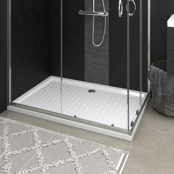vidaXL Douchebak met noppen 80x120x4 cm ABS wit beschikbaar voor biedingen