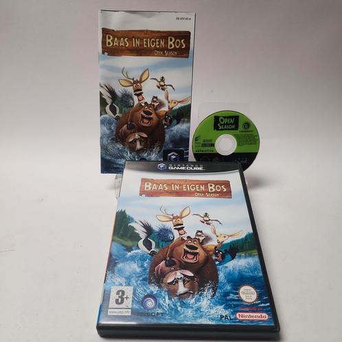 Baas in Eigen Bos Open Season Nintendo Gamecube, Spelcomputers en Games, Games | Nintendo GameCube, Ophalen of Verzenden