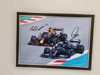 Max Verstappen and Lewis Hamilton - Photograph, Nieuw