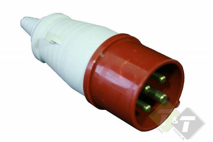Stekker Cee 4 Polig 380 - 415 Volt 16 Ampere - Krachtstekker, Auto-onderdelen, Elektronica en Kabels, Nieuw, Universele onderdelen