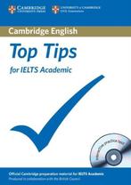 Top Tips for IELTS Academic Paperback with CD-ROM, Verzenden, Gelezen, Cambridge ESOL