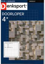 Denksport Doorloper - 4* 306 2025, Verzenden, Nieuw, Sport en Vrije tijd