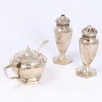S. Blanckensee & Son - Peper, zout & mosterd - Condimentset, Antiek en Kunst, Antiek | Goud en Zilver