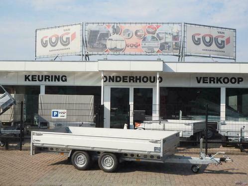 Henra plateauwagen 351x185 3500kg PARABOLIC demo model, Auto diversen, Aanhangers en Bagagewagens, Nieuw, Ophalen of Verzenden