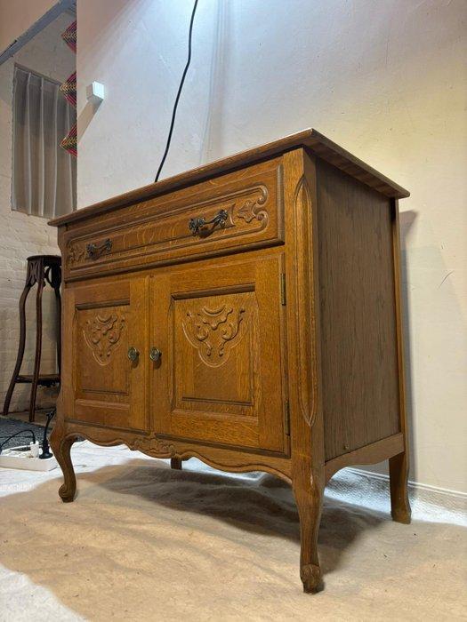 Kast - Elegante Kast met Gebogen Poten in Tijdloos Design -, Antiek en Kunst, Curiosa en Brocante