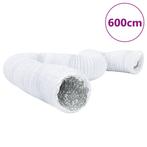 vidaXL Ventilatieslang Ø15 6 m cm aluminium en PVC, Verzenden, Nieuw