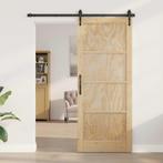 vidaXL Interne Deur ORKDAL86x211x4 cm Massief Vurenhout, Doe-het-zelf en Verbouw, Deuren en Horren, Verzenden, Nieuw