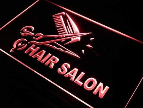 Hair salon kapper neon bord lamp LED verlichting reclame lic, Verzamelen, Merken en Reclamevoorwerpen, Nieuw, Verzenden